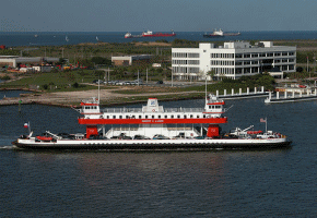 Galveston to Port Bolivar Ferry